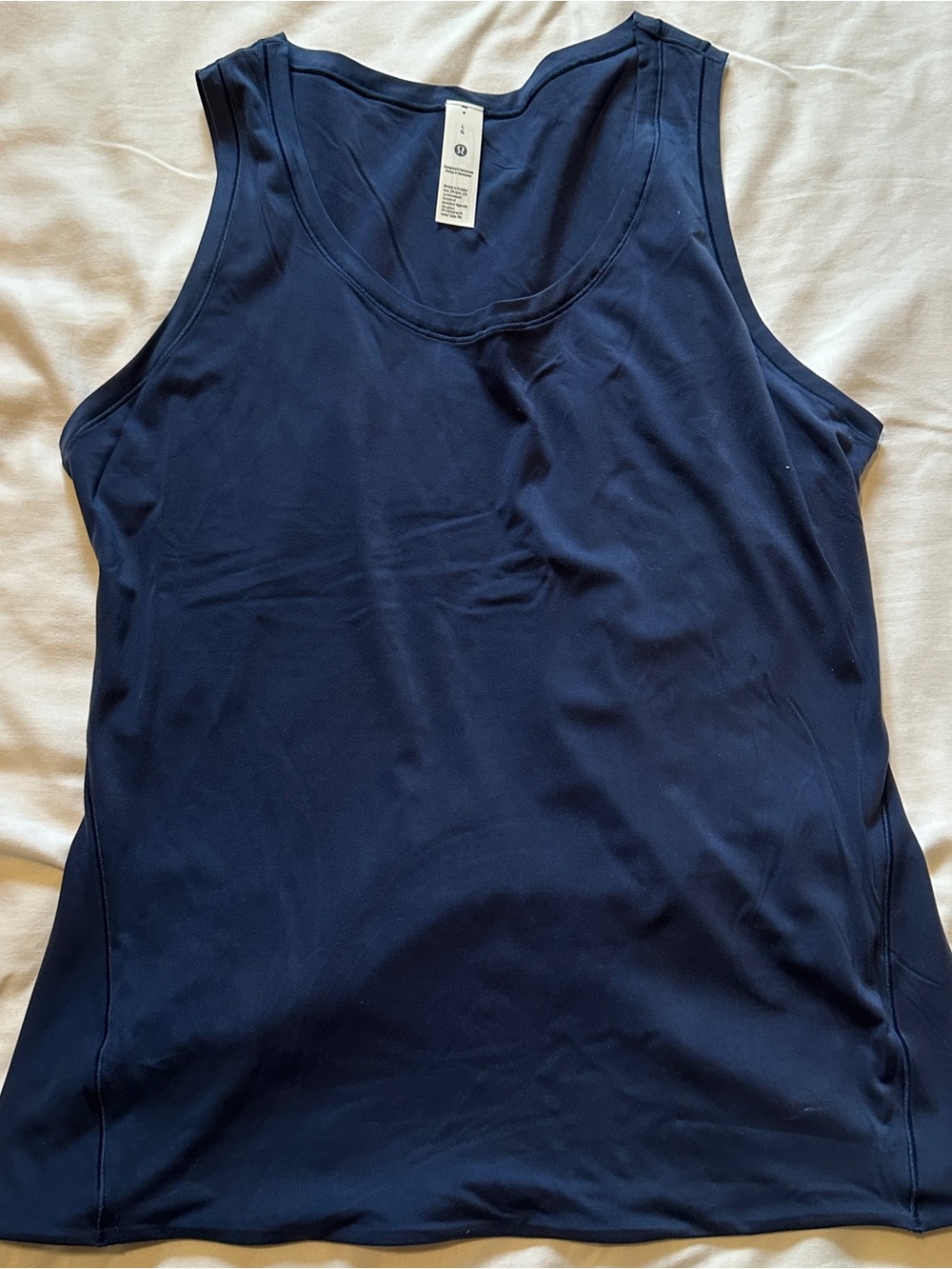 lululemon athletica Navy Wundermost Tank Top